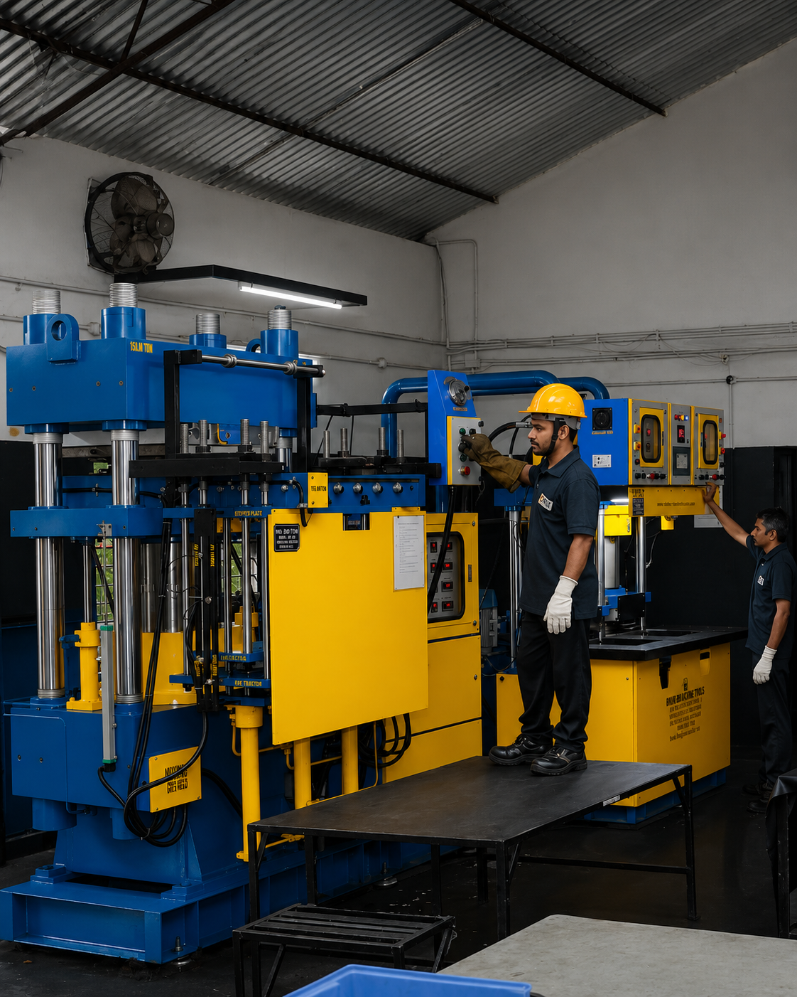 Hydraulic press shop